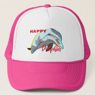 Trucker Pet Happy Dolphin