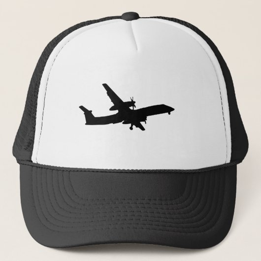 Trucker pet met afbeelding van BOMBARDIER INC DHC- (Voorkant)