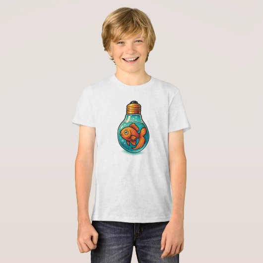 Trucker Pet Tri-Blend Shirt (Voorkant volledig)
