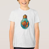 Trucker Pet Tri-Blend Shirt (Voorkant)