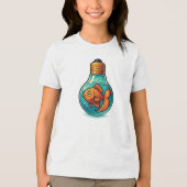 Trucker Pet Tri-Blend Shirt (Voorkant)