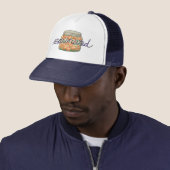 Trucker Pet, Wit en Zwart Pet (In situ)