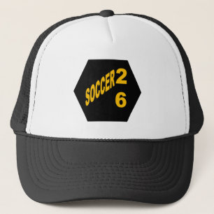Trucker Pet  Wit en zwart  VOETBAL  26