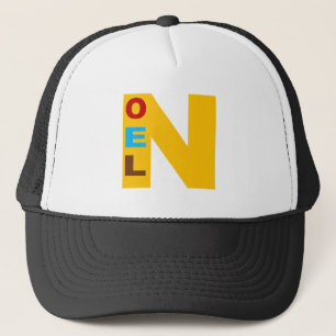 Trucker pet witte/zwart  NOEL BONBONS Design