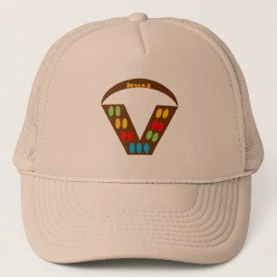 Trucker petanque kaki NOEL CHOCOLAT BONBONS Pet