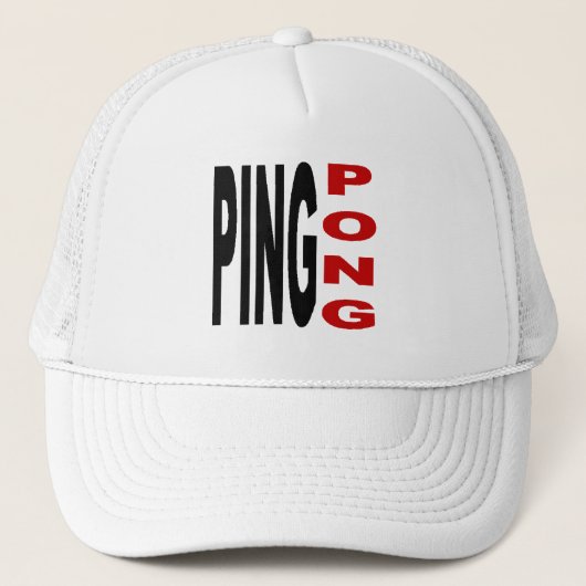 Trucker PING PONG Trucker Pet (Voorkant)