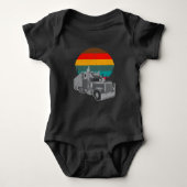 Trucker Retro Sunset Romper (Voorkant)