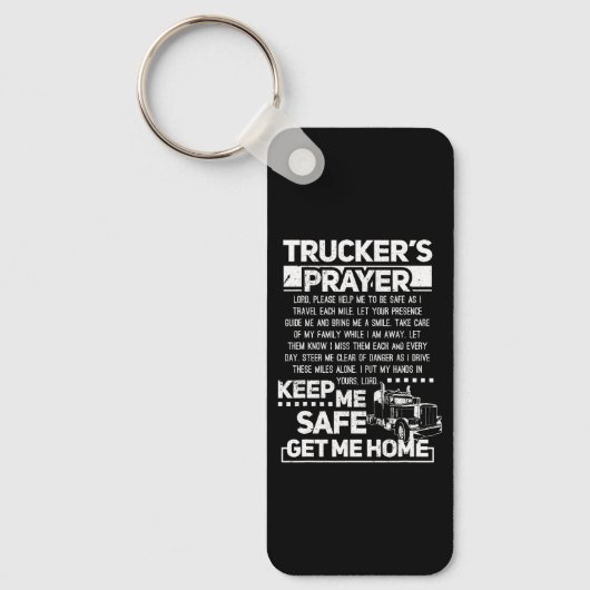 Trucker’s Prayer Sleutelhanger (Voorkant)