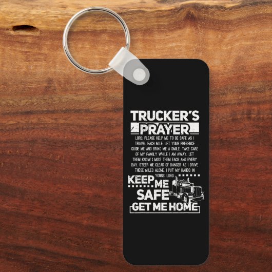 Trucker’s Prayer Sleutelhanger (Voorkant)
