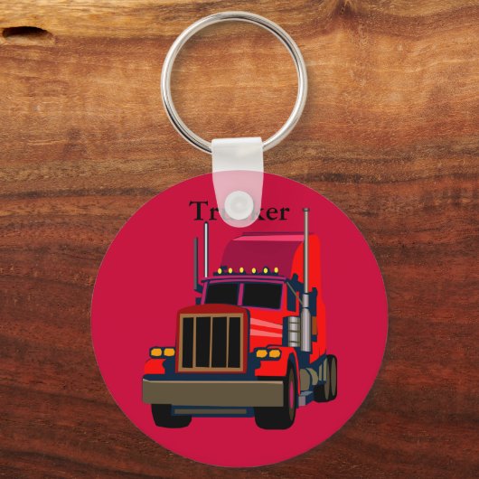 Trucker Sleutelhanger (Voorkant)