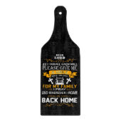 Trucker Snijplank (Voorkant)