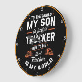 Trucker Son, mijn wereldklok Grote Klok (Hoek)
