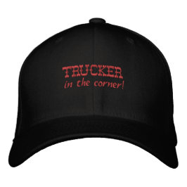 Trucker sport geborduurde hoed, pet haar hoed spor