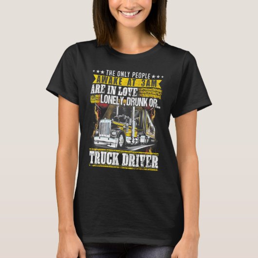 Trucker T-shirt (Voorkant)