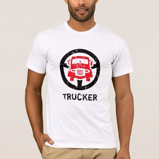 Trucker T-shirt (Voorkant)