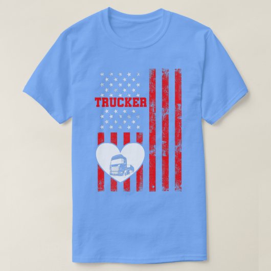 Trucker T-shirt (Design voorkant)