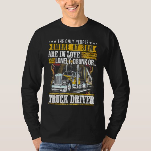 Trucker T-shirt (Voorkant)