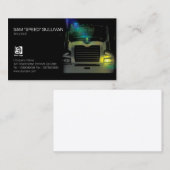Trucker Transport Haulage Donkere Truck Front Visitekaartje (Voorkant / Achterkant)