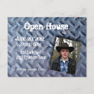 Trucker tread Open House Briefkaart