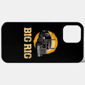 Trucker Truck Driver  Big Rig Case-Mate iPhone Case (Achterkant (horizontaal))