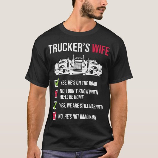 Trucker Truck Driver Co. T-shirt (Voorkant)