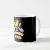 Trucker Truck Driver Love Trucks Funny Gift Idee Koffiemok (Voorkant rechts)