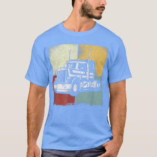 Trucker Truck Driver Retro T-shirt