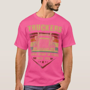 Trucker Truck Driver  Retro Truckers Lookin T-shirt