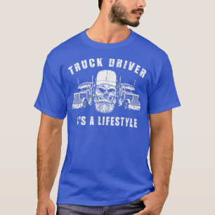 Trucker Truck Driver Truck Driver Het is een L T-shirt
