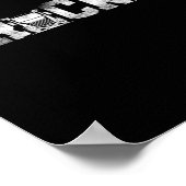 Trucker Truck Driver Trucker Poster (Hoek)