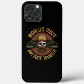 Trucker Truck Driver World's most Geweldige Case-Mate iPhone Case (Achterkant)