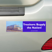 Trucker Truck Heavy Transport Bumpersticker #Gift (Op auto)