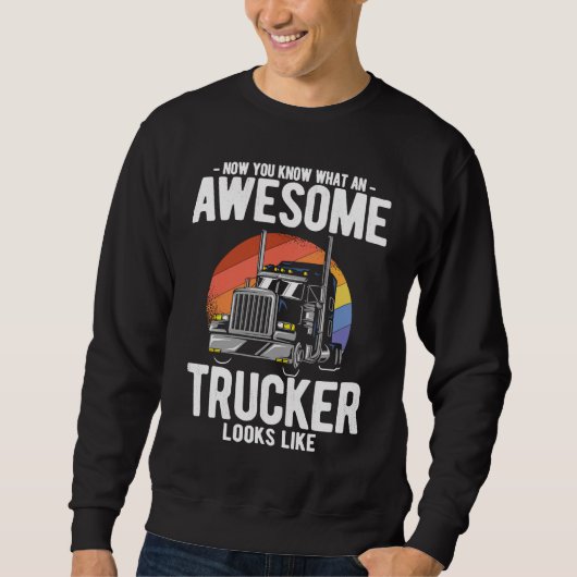 Trucker Trucker Trucker Trui (Voorkant)