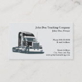 Trucker Trucking Business Card Visitekaartje (Voorkant)