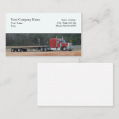 Trucker Trucking Visitekaartje (Voorkant / Achterkant)