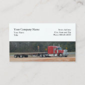 Trucker Trucking Visitekaartje (Voorkant)
