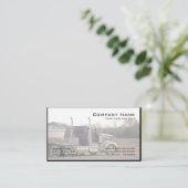 Trucker Trucking Visitekaartje (Staand voorkant)