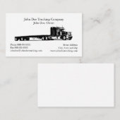 Trucker Trucking Visitekaartje (Voorkant / Achterkant)