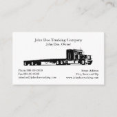 Trucker Trucking Visitekaartje (Voorkant)