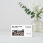 Trucker Trucking Visitekaartje (Staand voorkant)