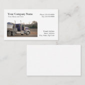Trucker Trucking Visitekaartje (Voorkant / Achterkant)