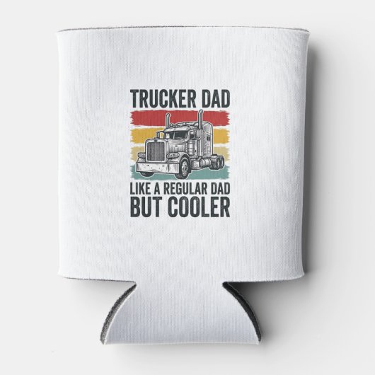 Trucker Vader Net als een gewone vader maar koeler (Voorkant)