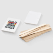 Trucker Vader Net als een gewone vader maar koeler Handwaaier (Niet-gemonteerd)