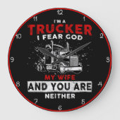 Trucker: Vrees God, mijn vrouw Grote Klok (Voorkant)