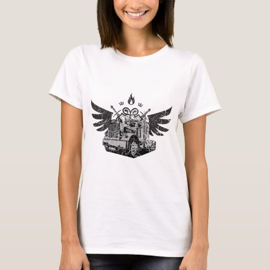 Trucker Wings T-shirt (Voorkant)