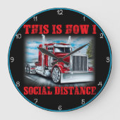 Trucker: Zo zie ik sociale afstand Grote Klok (Voorkant)