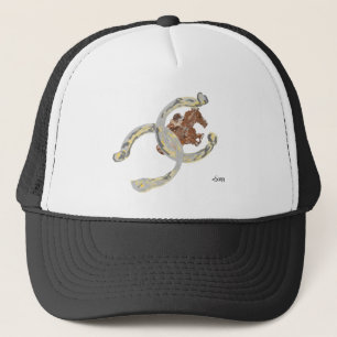 Truckerhoed : Gelukkig Hoefijzer Trucker Pet