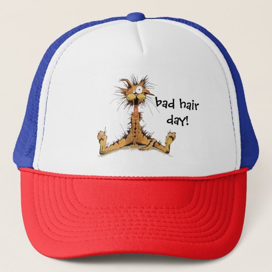 Truckerhoed - Slechte haar dag! Trucker Pet (Voorkant)