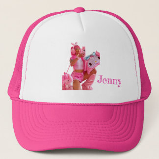 Truckerhoed, Wit en Zwart Trucker Pet