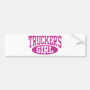 Truckermeisje Bumpersticker